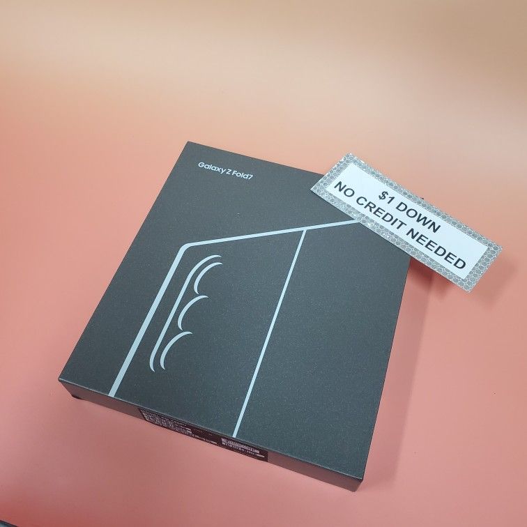 Samsung Galaxy Z Fold 7 5G New - Only $1 Today Pay The Rest Later!