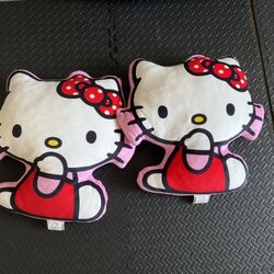 Hello Kitty Pillow  22”H 23”W   