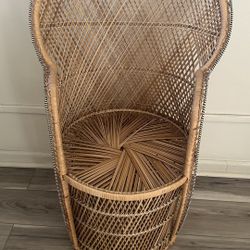 Rattan Peacock Chair