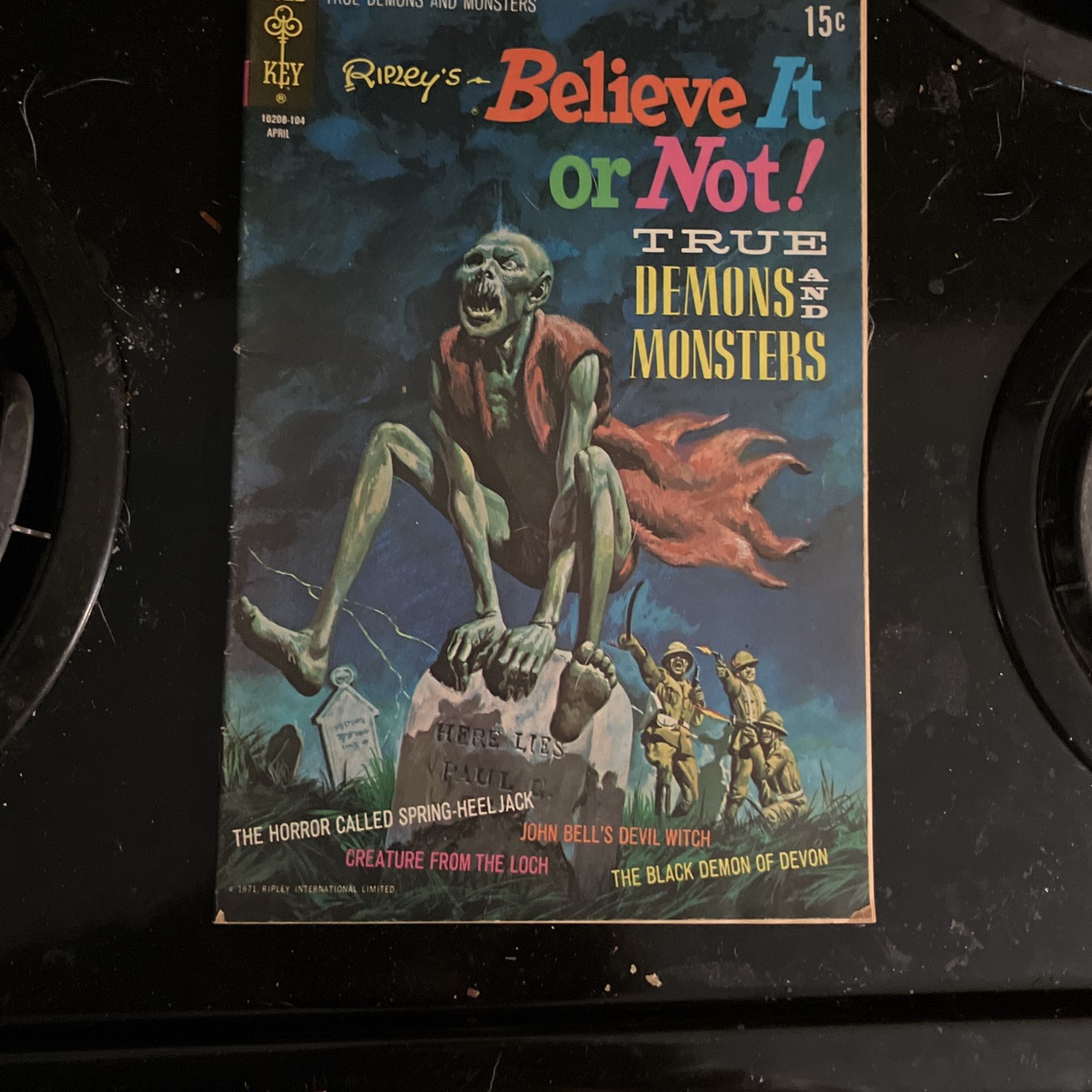 Gold Key Comics Ripley’s Believe It Or Not