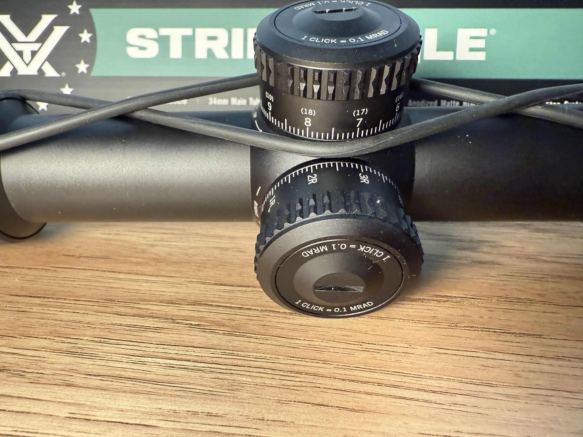 Strike eagle 5 25 X 56 MRAD Model SE 52504