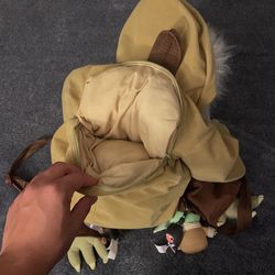 Yoda backpack disneyland hotsell