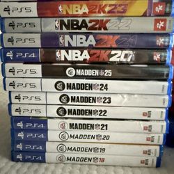 Madden And NBA 2K ✅🎄✅🎄
