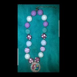 Little Mermaid Beaded Necklace 