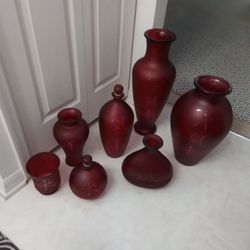 Asian/Oriental Vases and Candle Holder...$15 and under