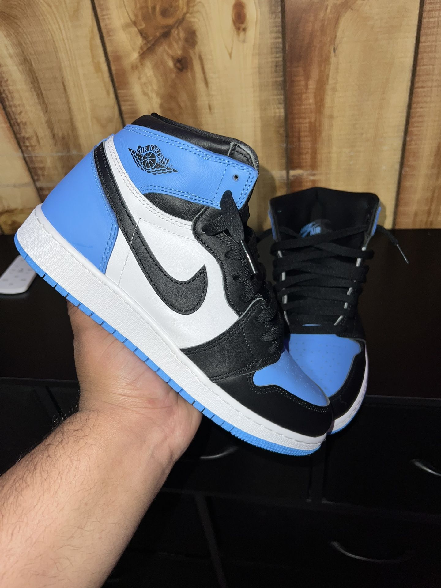 Jordan 1 Unc Toe