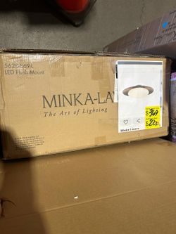 SaleSumo Minka Lavery LED Flush Mnt Ceiling Fixture