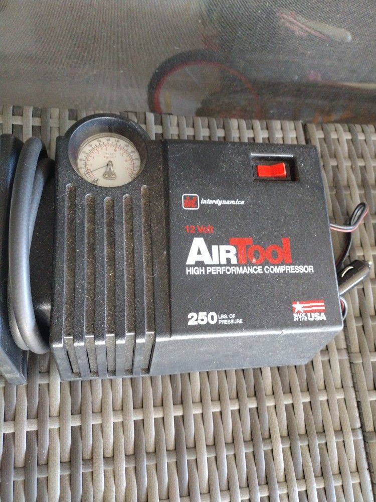 12 Volt Air Compressor 250 PSI