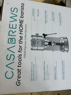 Casabrews 20 Bar Espresso Coffee Machine
