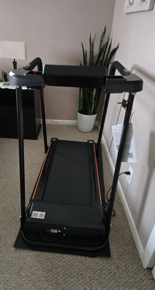 Treadmill Extended Rails Treadmill with Extended Handrails, 2.5HP Quiet Motor. for Sale in ...
