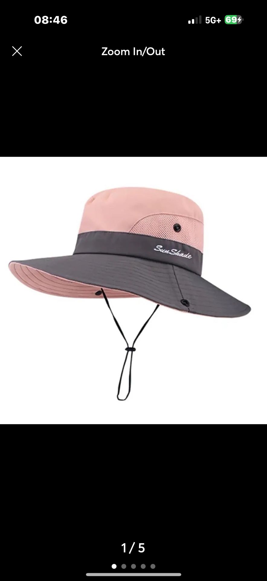 Pink Sun Hat