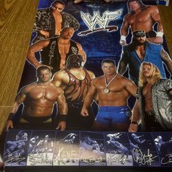 WWF Wesley mania Poster