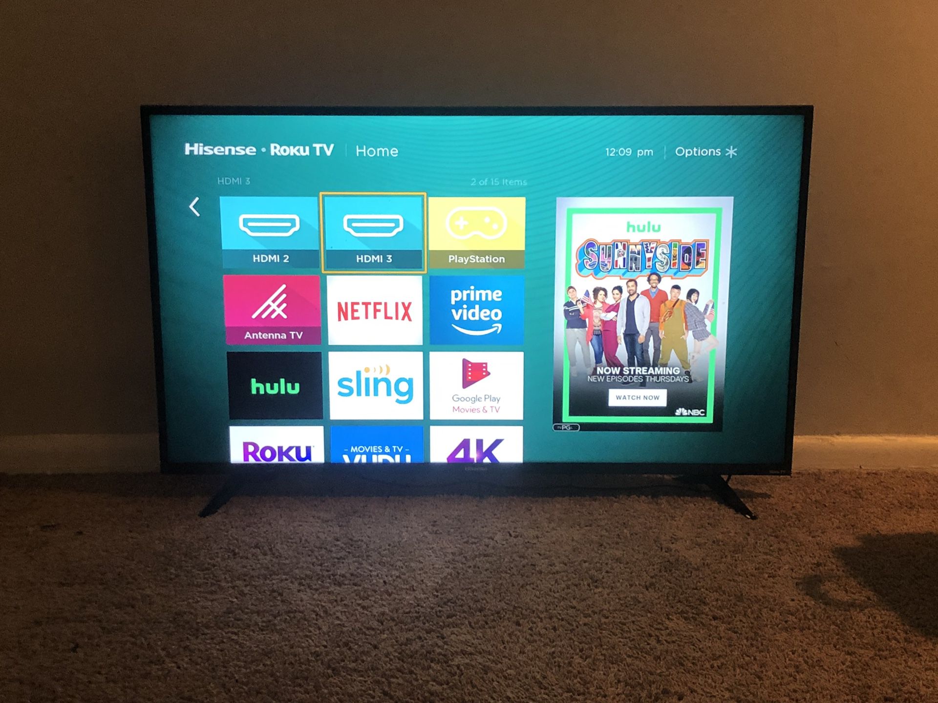 55 inch smart Tv