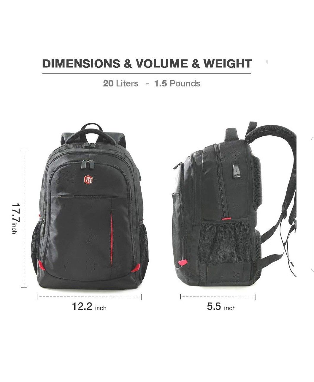 Laptop Backpack, Travel Waterproof Computer Bag for Women Men NEW High Quality