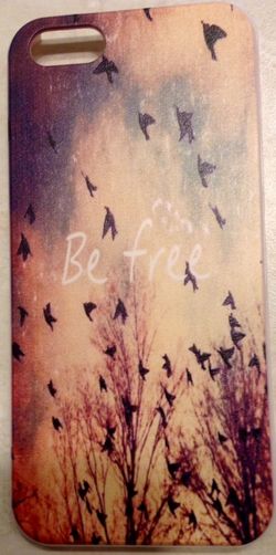 Be Free Colorful iPhone 5/5s Phone Case