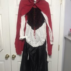 Halloween little red riding hood costume