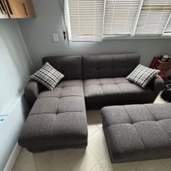 Small Sectional Couch 