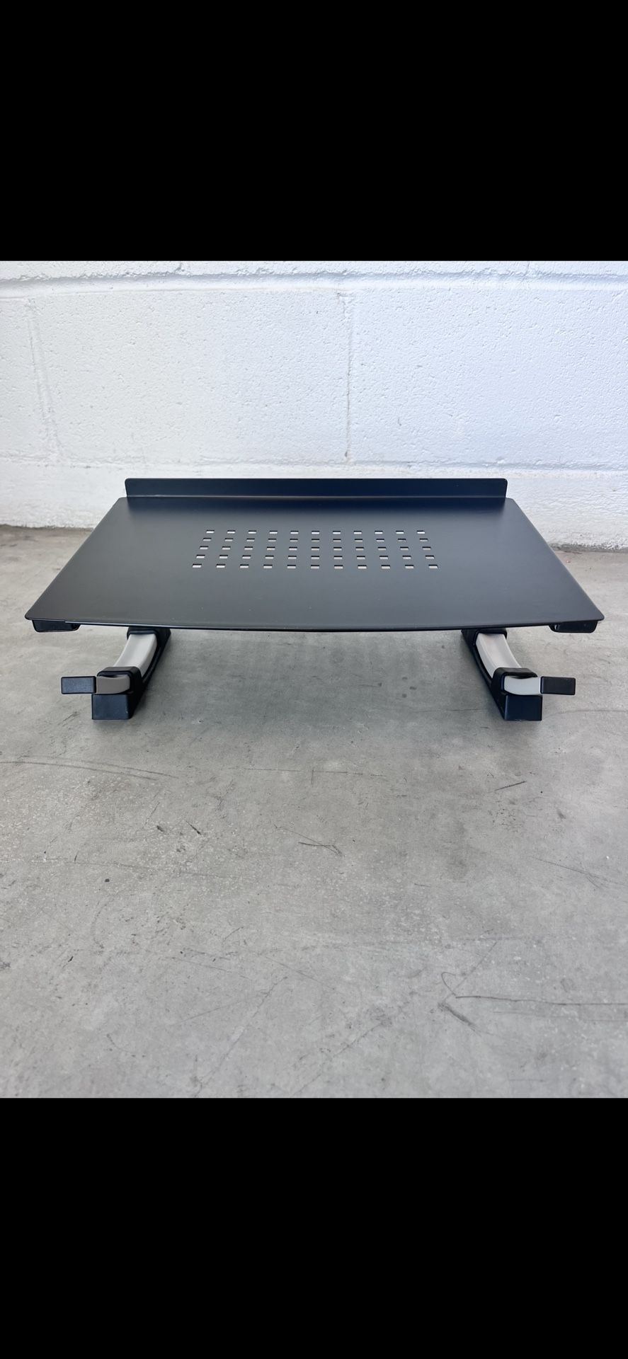 Black Metal Laptop Stand