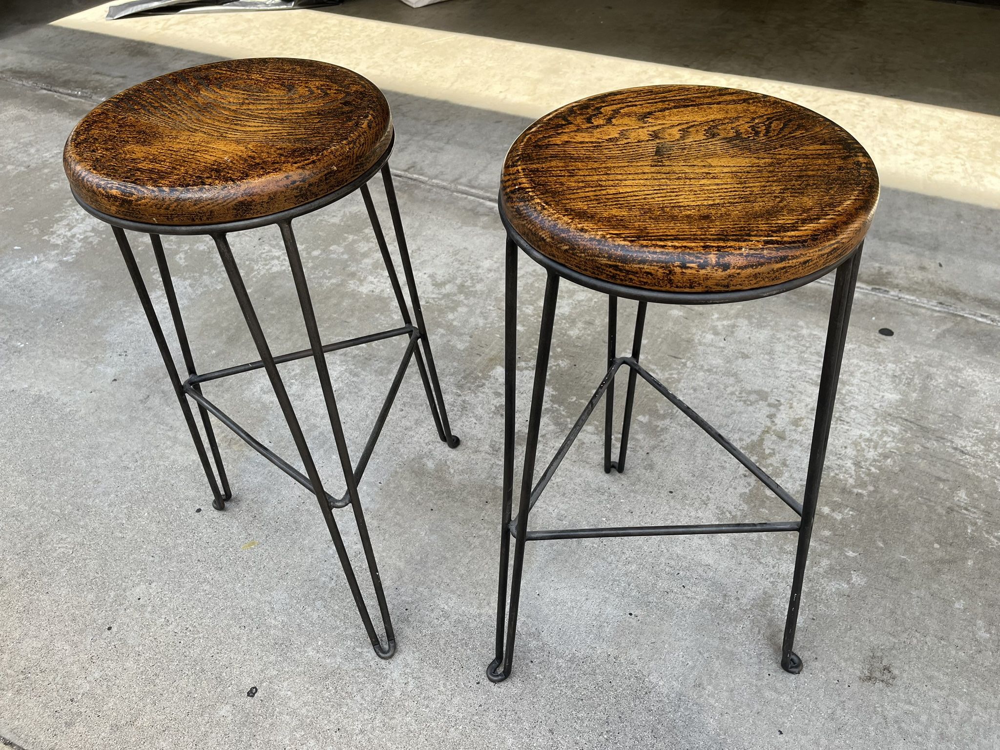 Restoration hardware Bar Stools X2