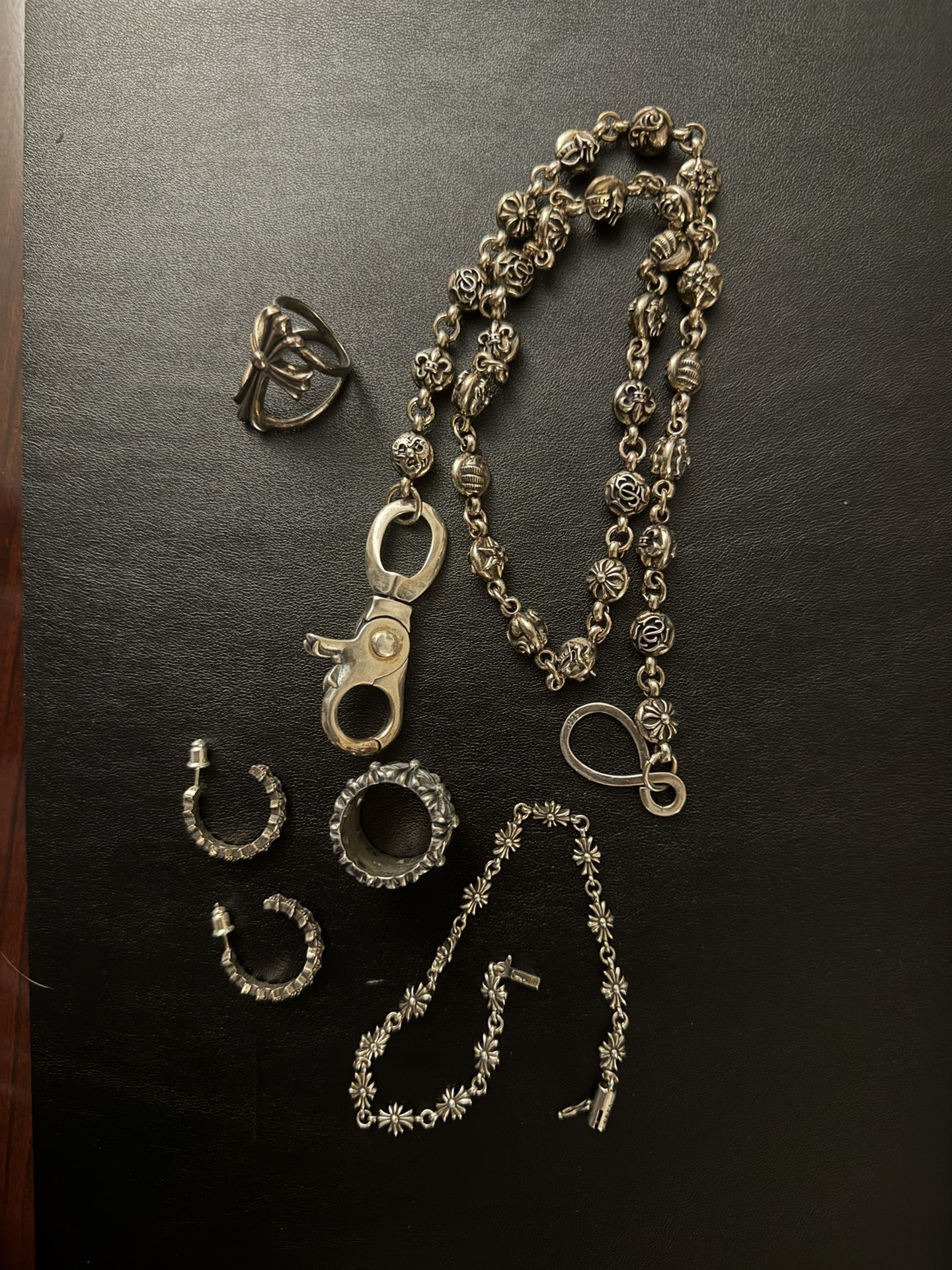 Chrome Hearts Bracelet Necklace Jewelry Lot