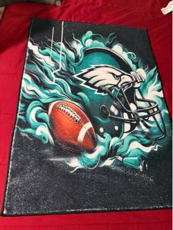Philadelphia eagles rug/ poster