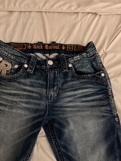 Rock Revival Tylon Tapered Jeans Size 32