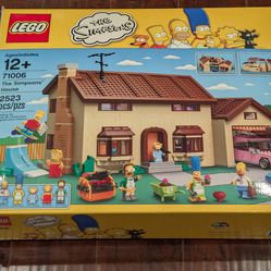 open box retired LEGO #71006 The Simpsons House