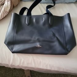 Blue Coach Bag