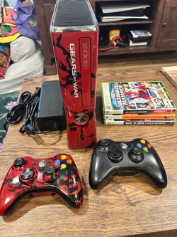 Microsoft Xbox 360 S Model 1439 | Gears of War 3 Edition | 250 GB Read Info