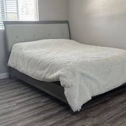 Cali King bedframe With Box Spring From JEROMES FURNITURE 