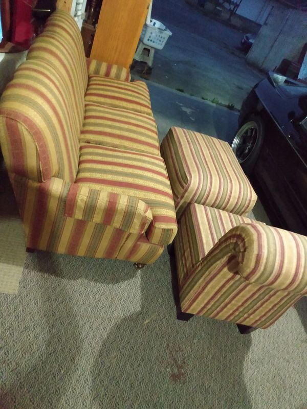 Sofa, chair and ottoman in very good condition. for Sale ...