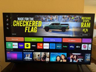 LG 55” TV UR8000 4K with warranty