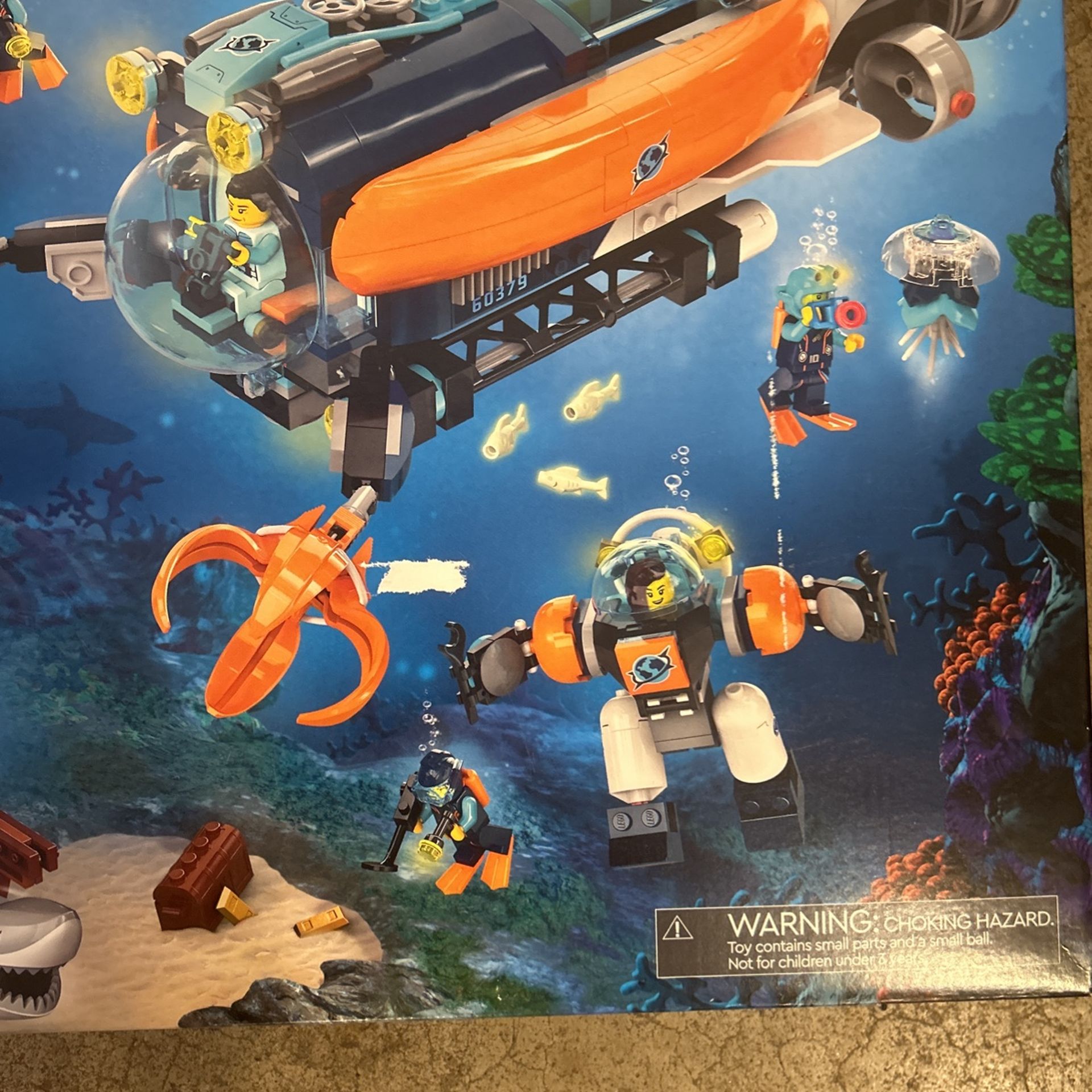60379 Lego Deep sea Explorer Submarine 842pcs 7+