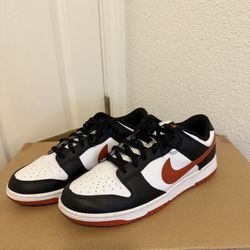 Nike Dunk Low Retro Black Dragon Red Men Casual Shoes Sneakers
