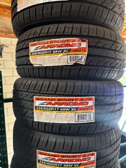 225/50R17 Arroyo New Tires InstalaciΓ³n y Balanceo
