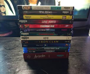 Movie bundle! Blu Ray and dvd