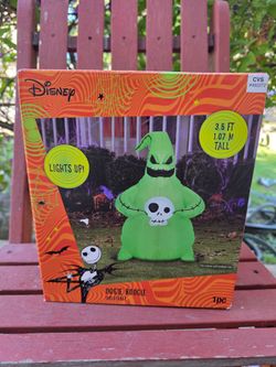 Disney Oogie Boogie Halloween Inflatable 3.5 FT