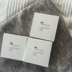 3 AirPods Still Sealed