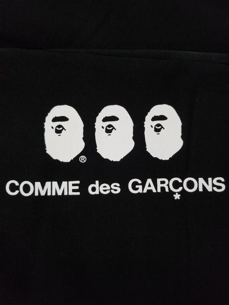 A Bathing Ape Comme Des Garcons x BAPE Black Sweatpants Joggers,All Products : American Fashion Style Bags On Sale