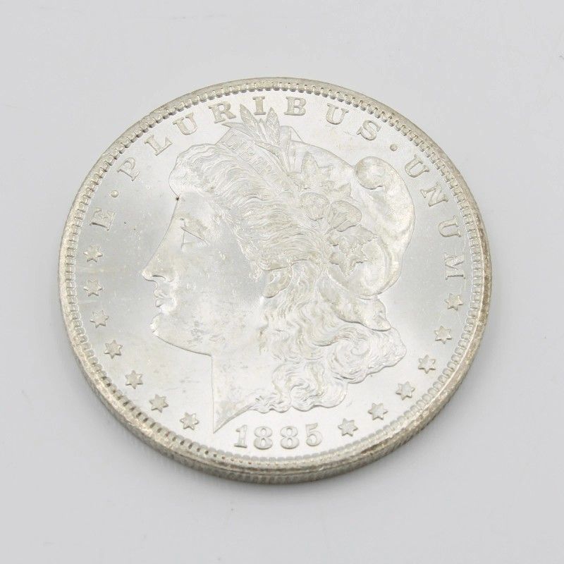 1885-CC Morgan Silver Dollar Carson City $1 Coin United States
