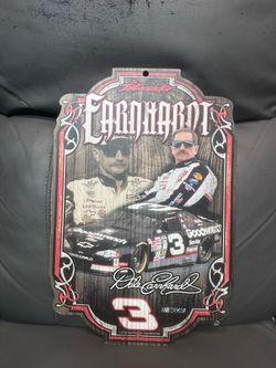 Dale Earnhardt wooden plaque