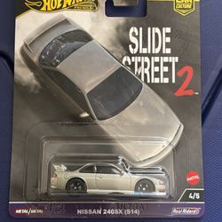 Hot Wheels Premium Nissan 240SX (S14) HKC83 Hot Wheels Car Culture Slide Street
