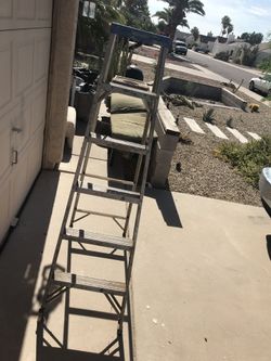 WERNER 6 FOOT LADDER - GOOD CONDITION ($39) OBO