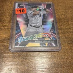 New York Yankees Jasson Dominguez 2024 Topps Chrome Future Stars