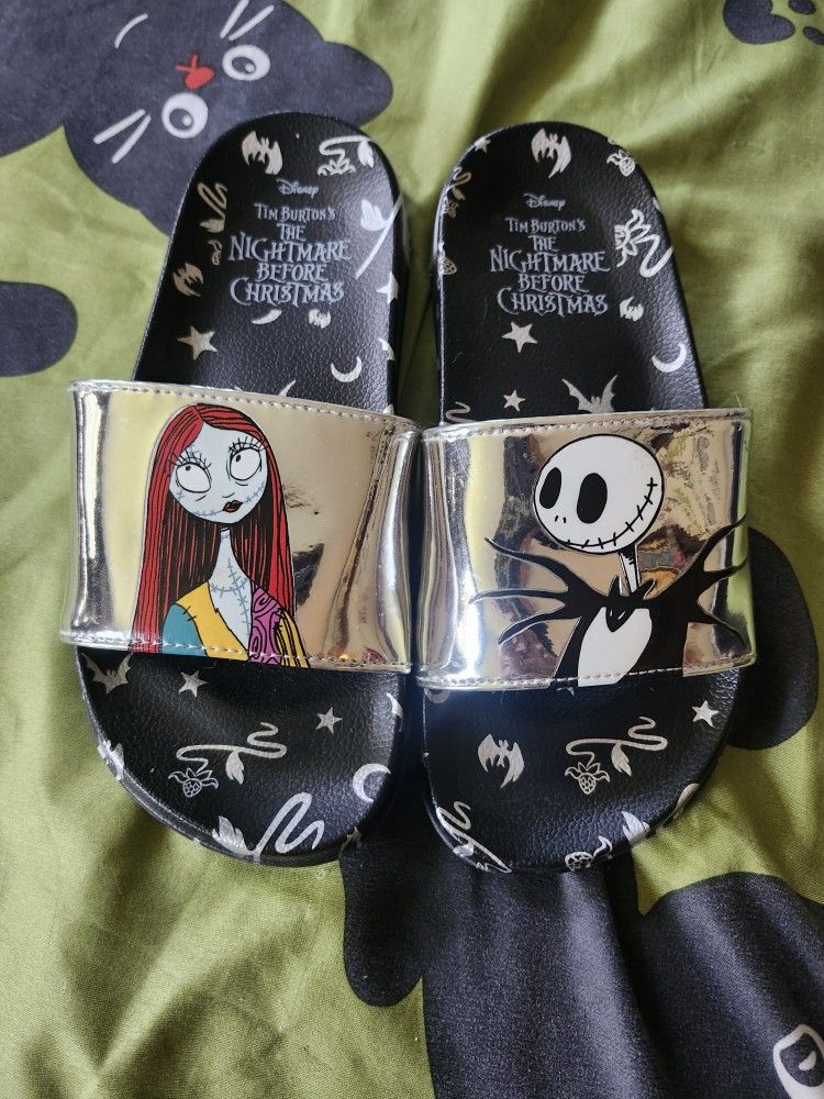 Brand New Nightmare Before Christmas Slides 8 Womend