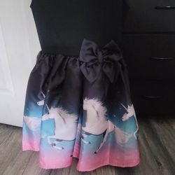 Unicorn Dress For Kids