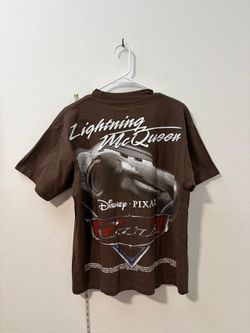 Disney’s Pixar Cars Lightning McQueen T-Shirt - Brown and Black