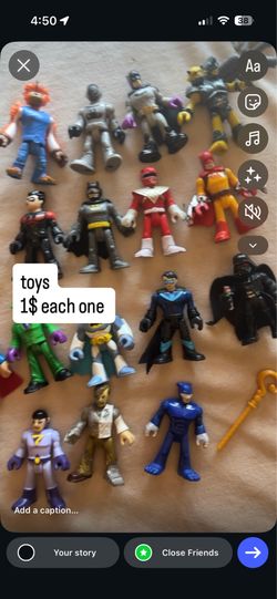 Imaginext toys $1 each