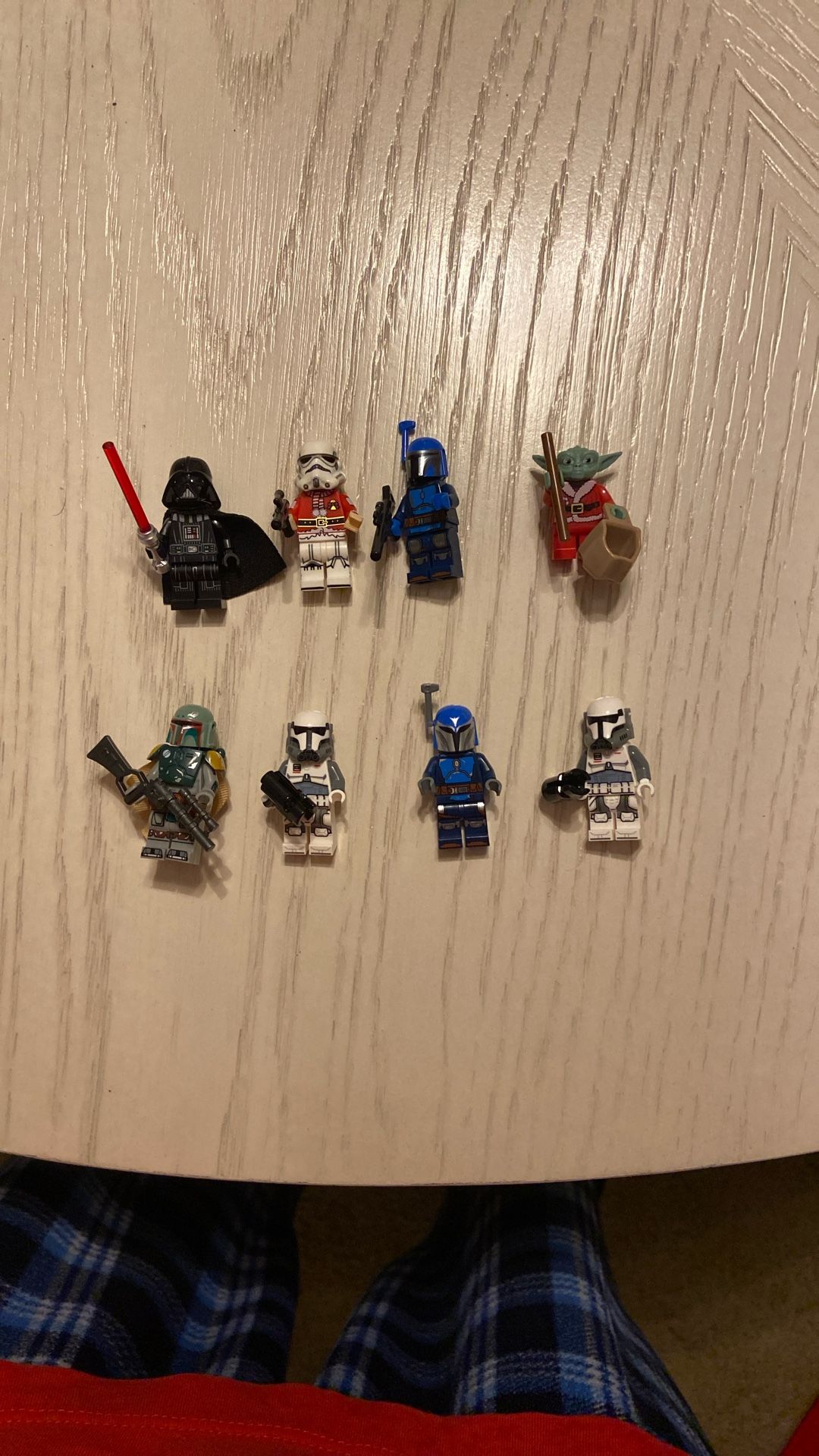 8 Lego Star Wars Minifigs 