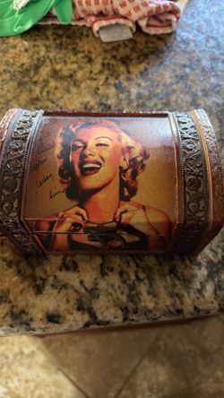 Marilyn, Monroe, jewelry/trinket box